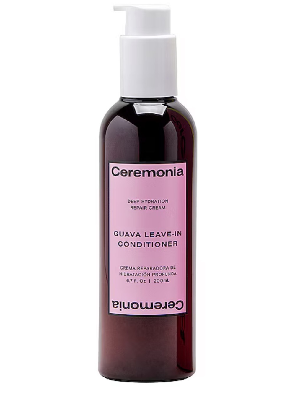 Ceremonia Guava Leave in Conditioner Natural Antioxidants UV Protection